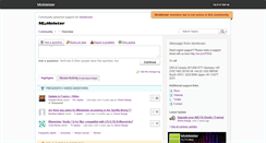 Desktop Screenshot of community.mixmeister.com